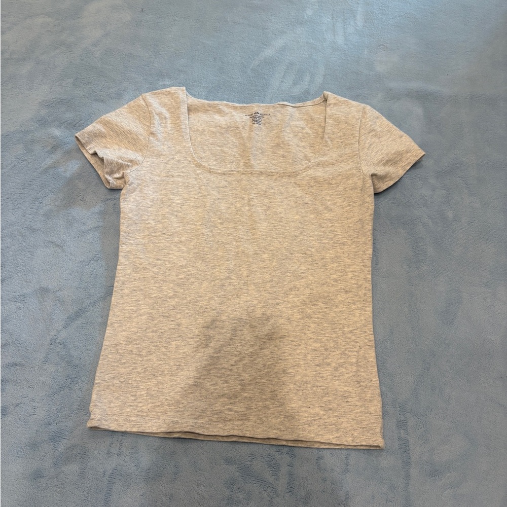 Brandy Melville Brandy Scoop Neck Tee